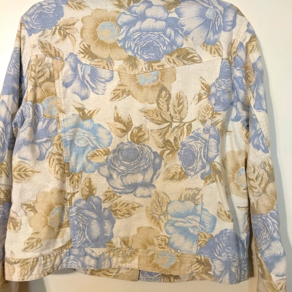 Vintage Bill Blass Linen Jacket 1990s - Picture 4 of 5